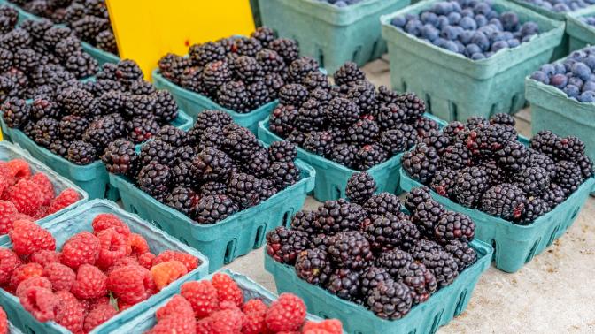 pints of berries