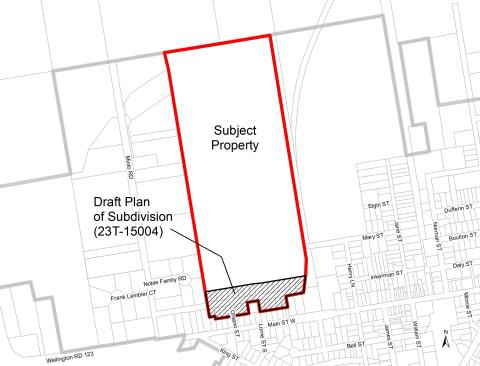 Clark-Heinmiller Subdivision Subject Property