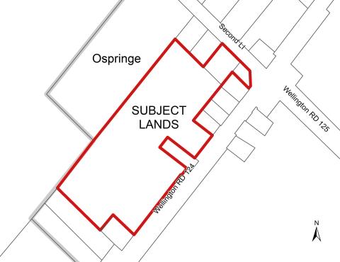Terrell Heard Subdivision-Subject Lands map