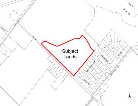 EC (Erin) GP Inc. Subdivision-Subject Lands Map