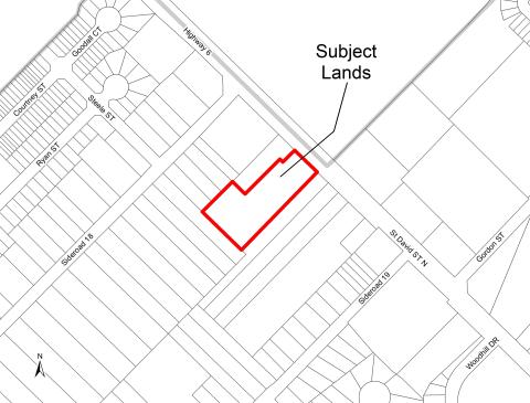 Subject Lands map