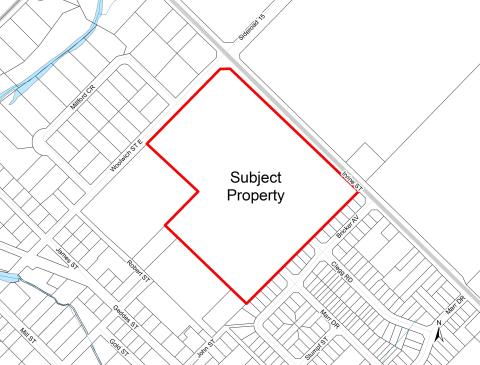 Subject property map