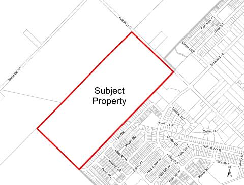 Subject Lands Map