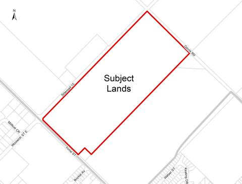 Subject Lands Map
