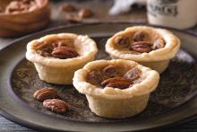 Buttertarts on a plate