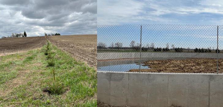 RWQP Windbreak and Storage Tank