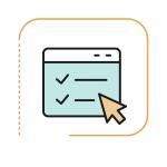 Graphic of a check list